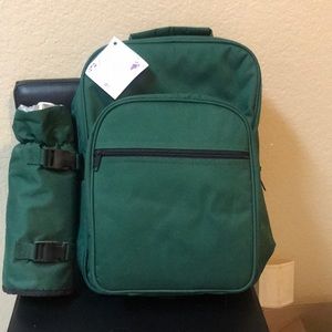 New William Sonoma wine backpack